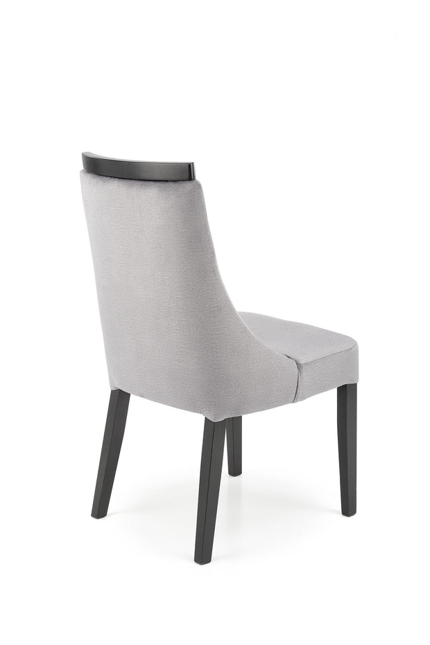 Sedia da pranzo in velluto Royal Grigio (2)