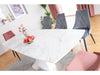 Sedia da pranzo in velluto Trisha B Grigio (3)