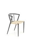 Sedia da pranzo K515 Nero (6)