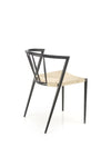 Sedia da pranzo K515 Nero (7)