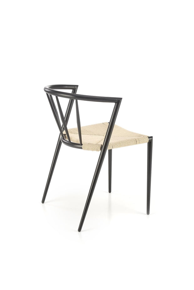 Sedia da pranzo K515 Nero (7)