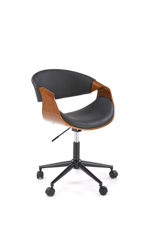 Sedia da ufficio in ecopelle Bilbo Nero (1)