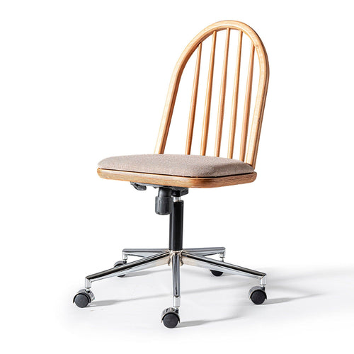 Sedia da ufficio in tessuto Albero 62 Beige