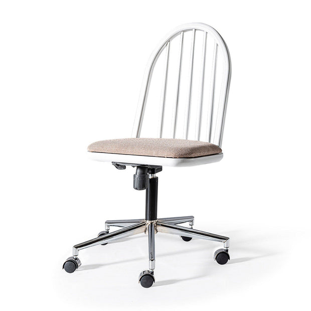 Sedia da ufficio in tessuto Albero 64 Beige
