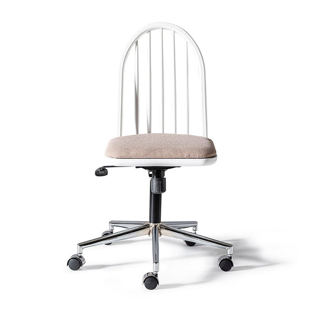 Sedia da ufficio in tessuto Albero 64 Beige (1)
