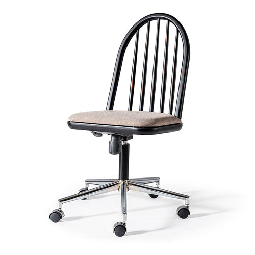 Sedia da ufficio in tessuto Albero 65 Beige