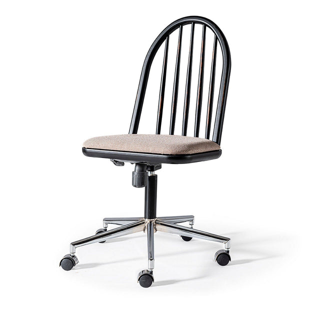 Sedia da ufficio in tessuto Albero 65 Beige