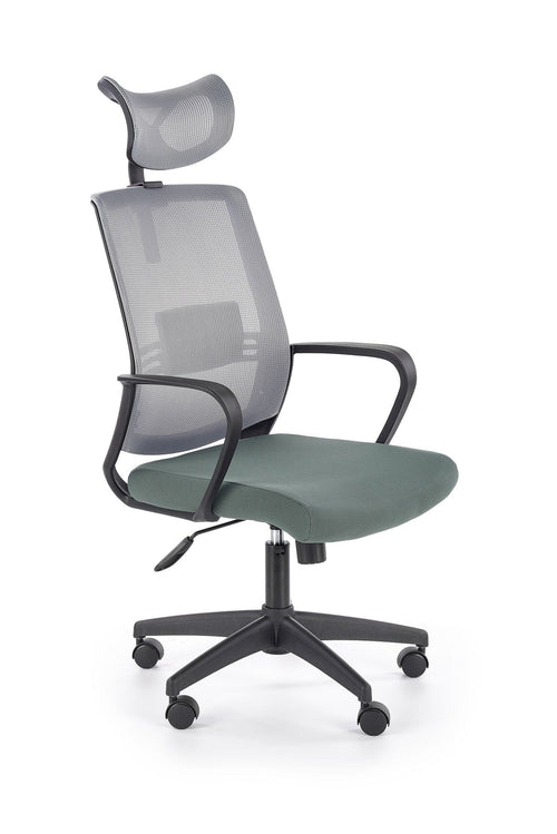 Sedia da ufficio in tessuto Arsen Verde