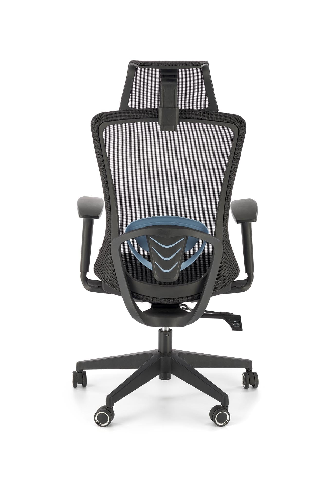 Halmar Sedia da ufficio in tessuto Goliat Nero