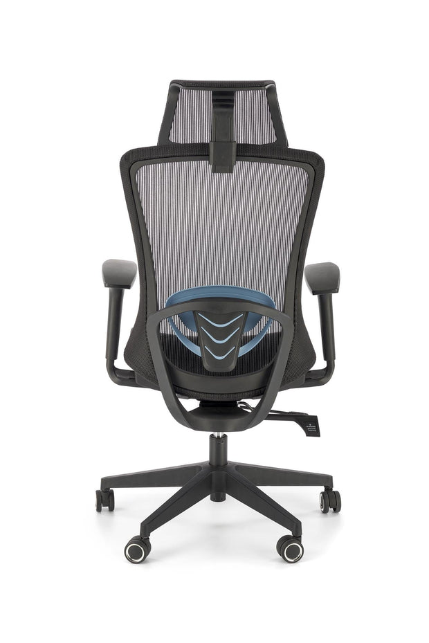 Halmar Sedia da ufficio in tessuto Goliat Nero