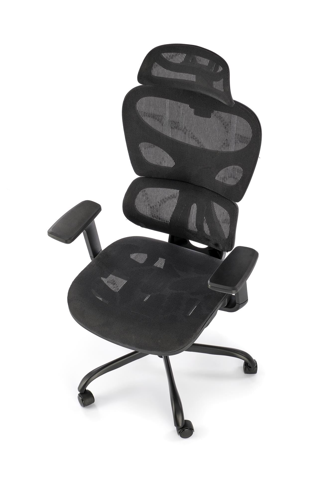 Sedia da ufficio in tessuto Gotard Nero (2)