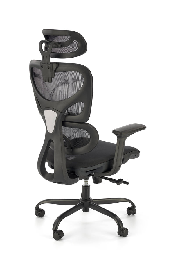 Sedia da ufficio in tessuto Gotard Nero (4)
