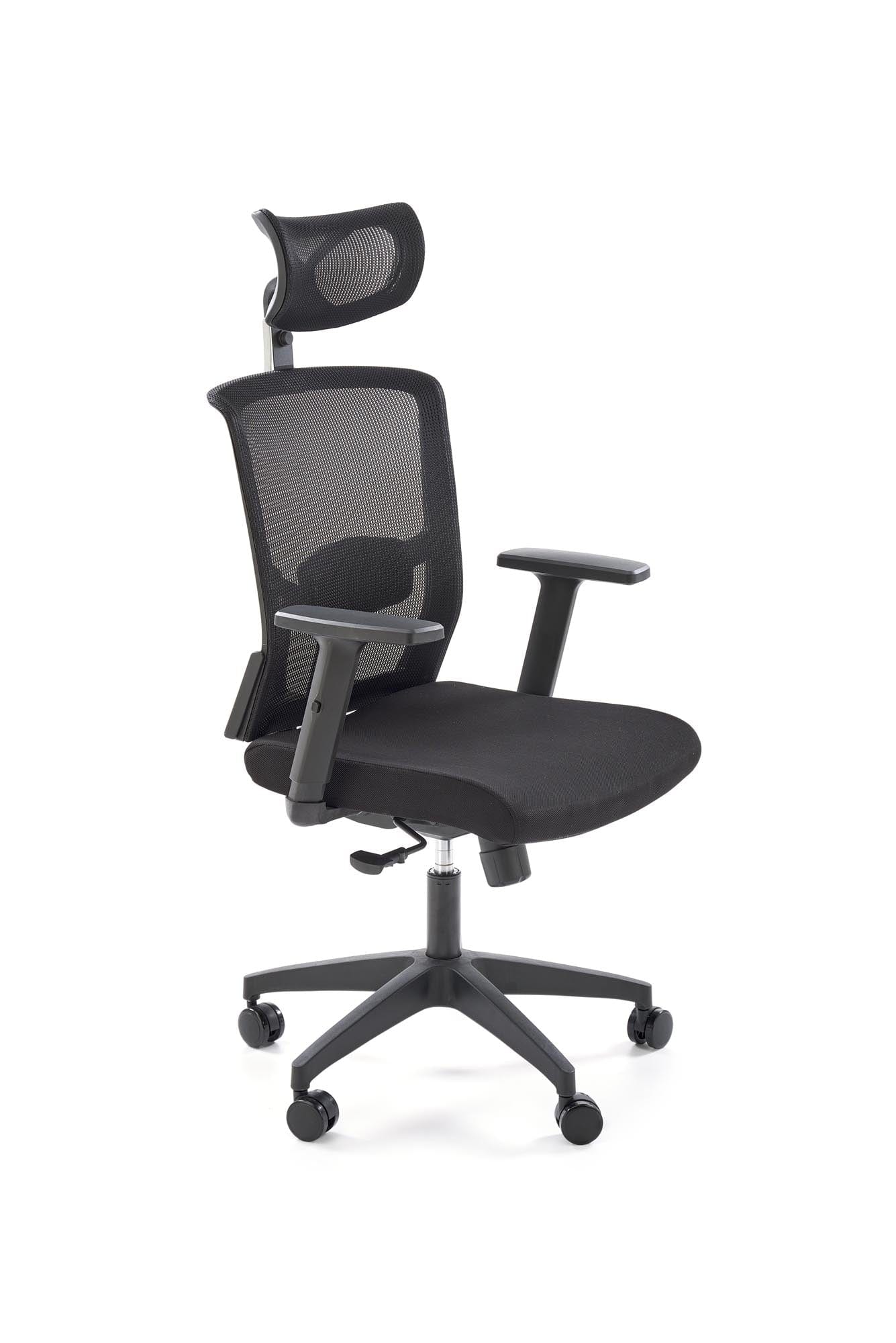 Sedia da ufficio in tessuto Mason Nero