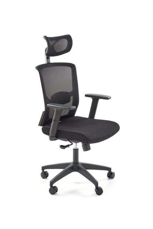 Sedia da ufficio in tessuto Mason Nero