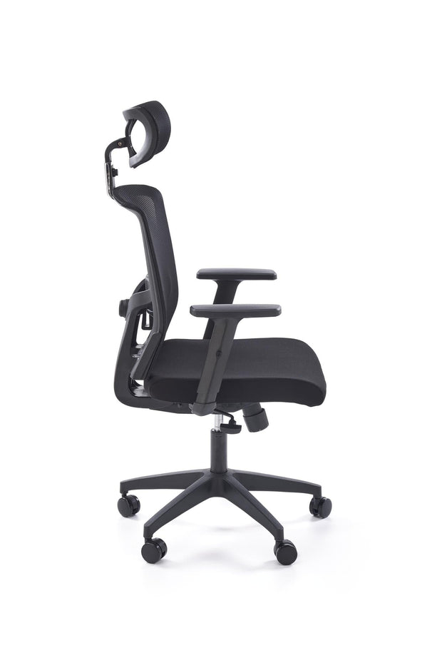 Sedia da ufficio in tessuto Mason Nero (2)