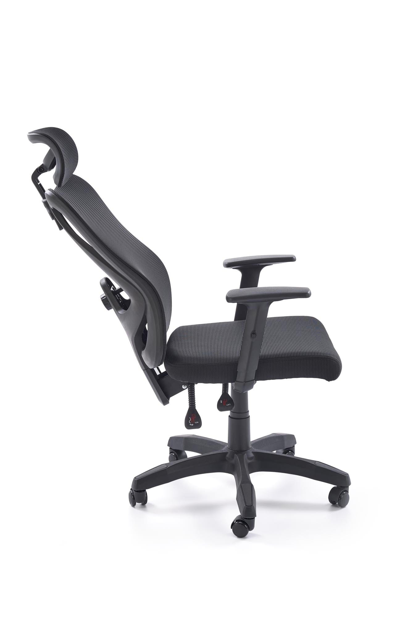 Sedia da ufficio in tessuto Mason Nero (3)