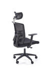 Sedia da ufficio in tessuto Mason Nero (4)