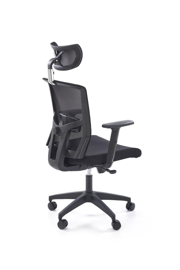 Sedia da ufficio in tessuto Mason Nero (4)
