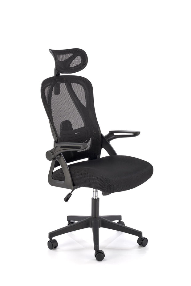 Sedia da ufficio in tessuto Negro Nero