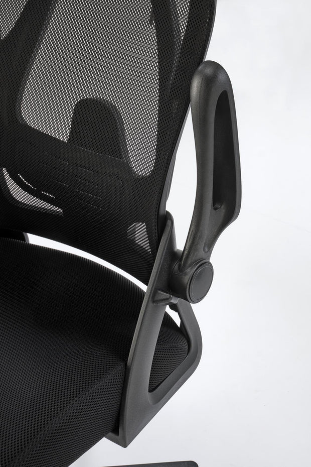 Sedia da ufficio in tessuto Negro Nero (1)
