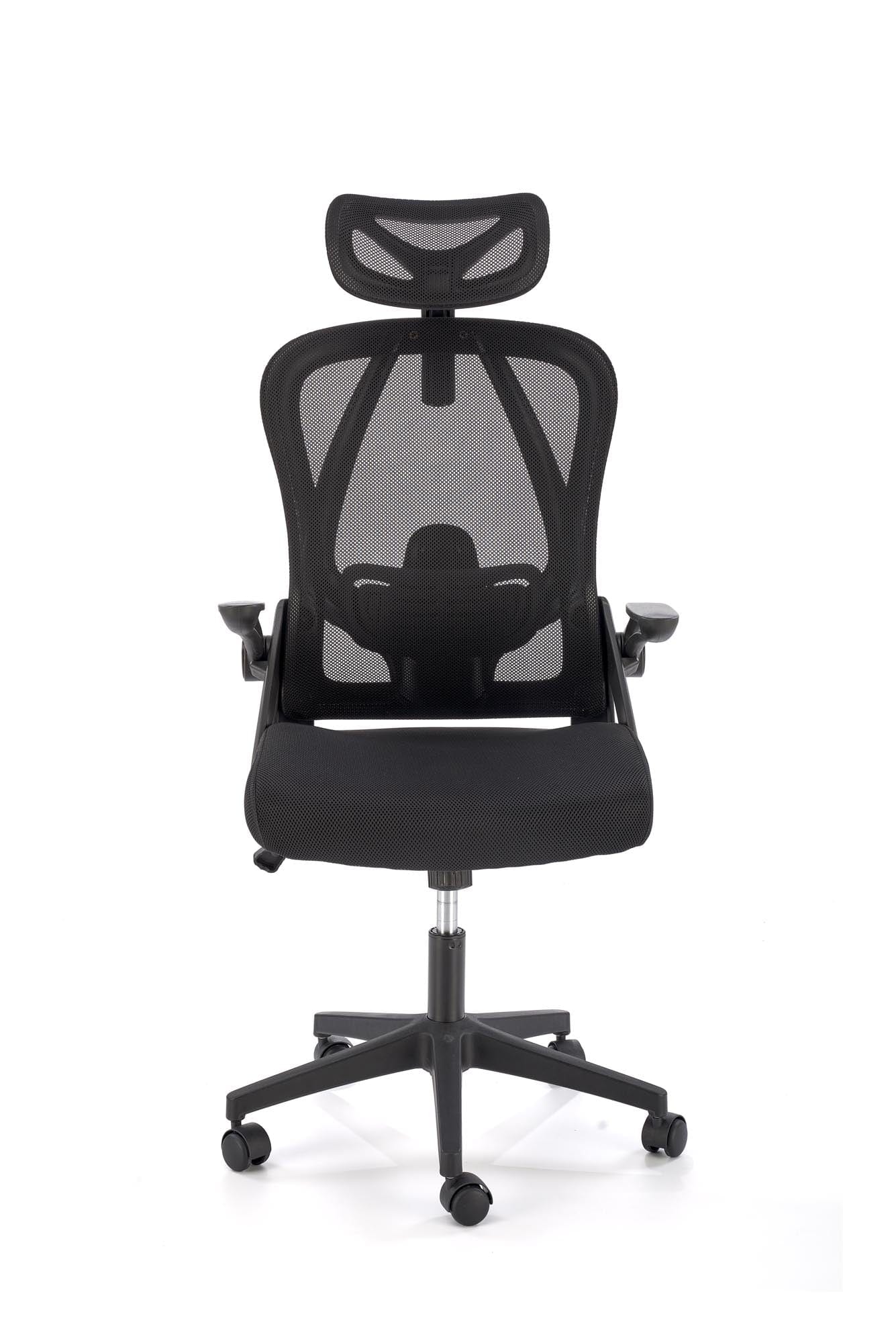 Sedia da ufficio in tessuto Negro Nero (2)