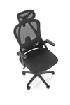 Sedia da ufficio in tessuto Negro Nero (3)