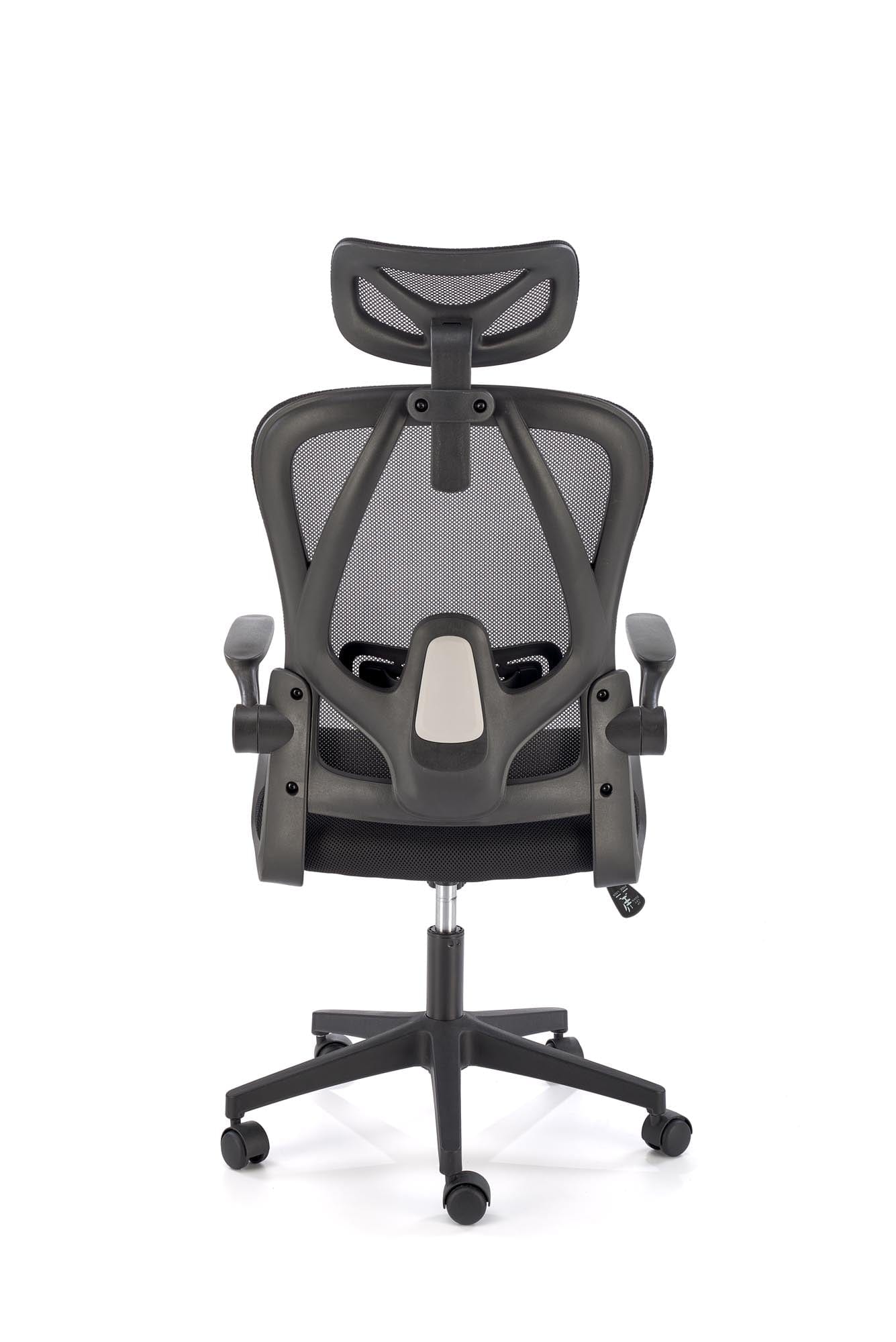 Sedia da ufficio in tessuto Negro Nero (4)
