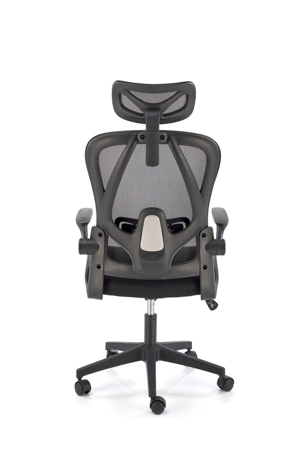 Sedia da ufficio in tessuto Negro Nero (4)