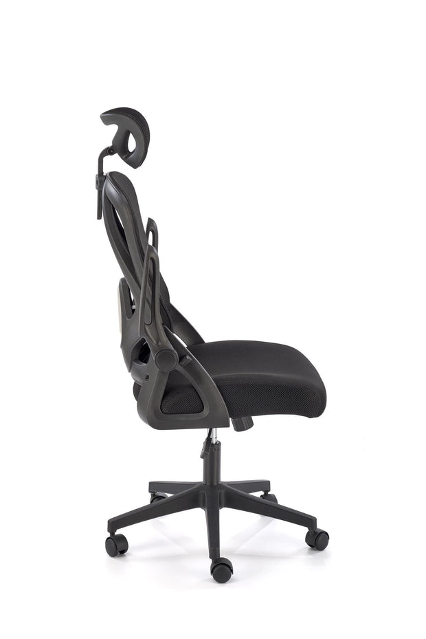 Sedia da ufficio in tessuto Negro Nero (7)