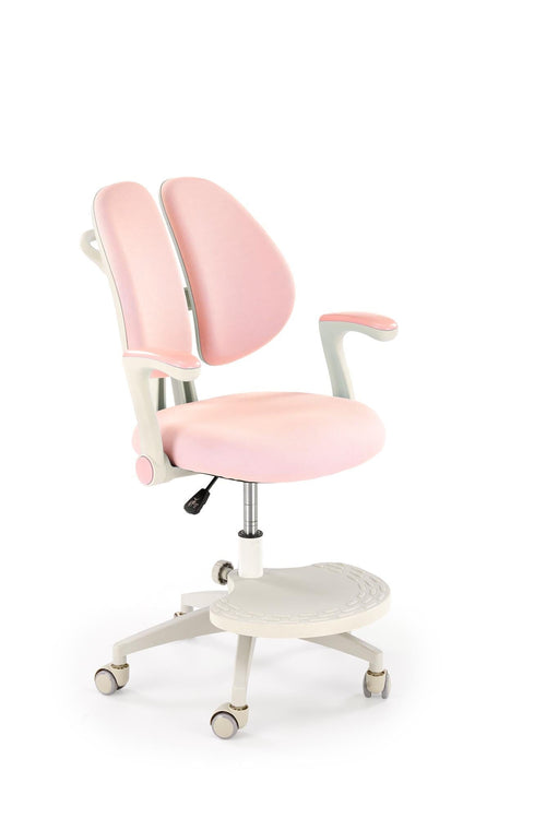 Sedia da ufficio in tessuto Panco Rosa