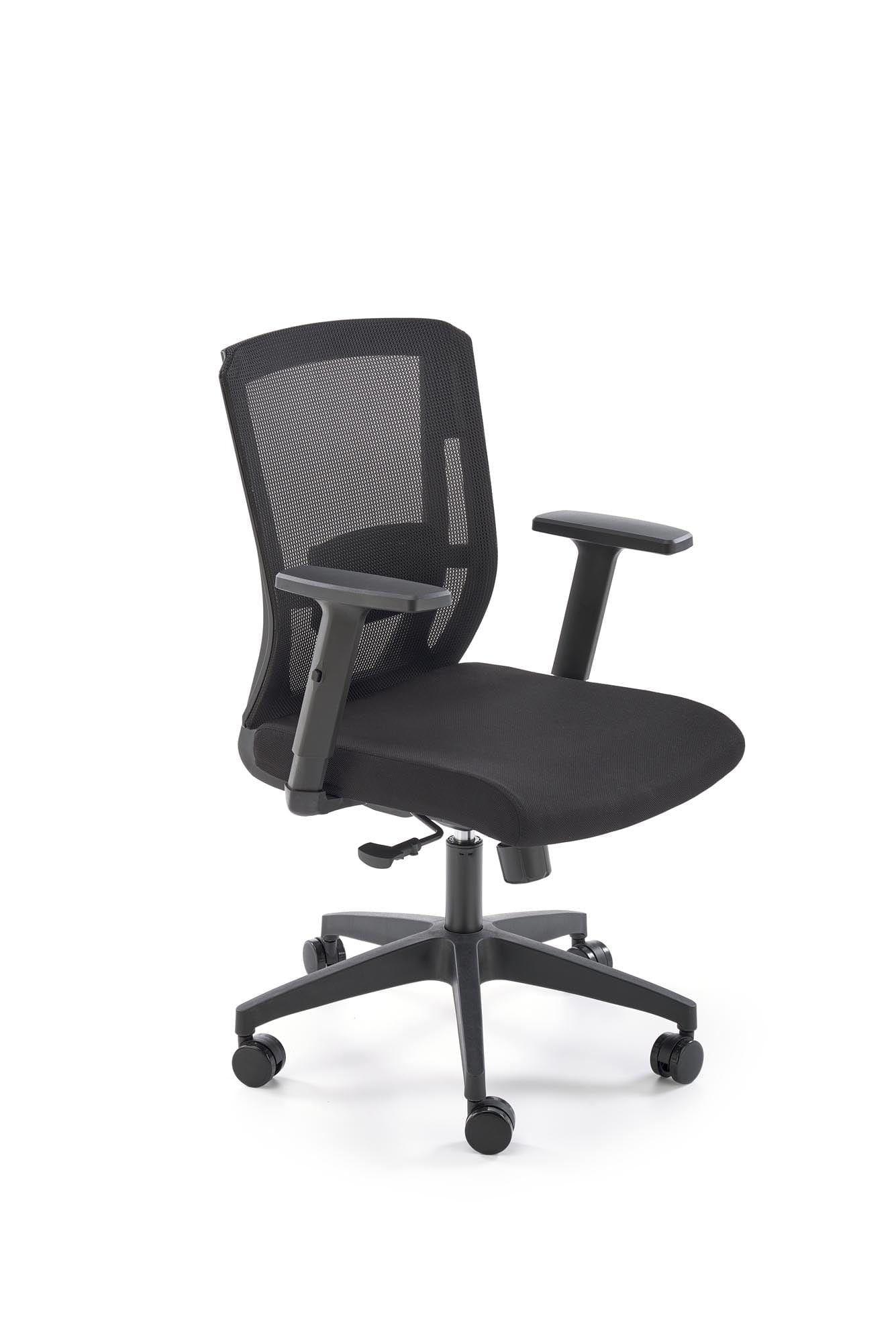 Sedia da ufficio in tessuto Paredes Nero