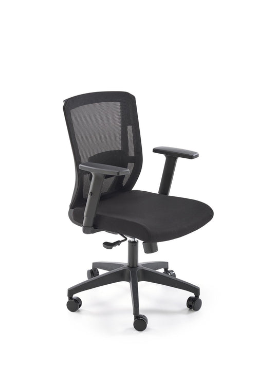 Sedia da ufficio in tessuto Paredes Nero