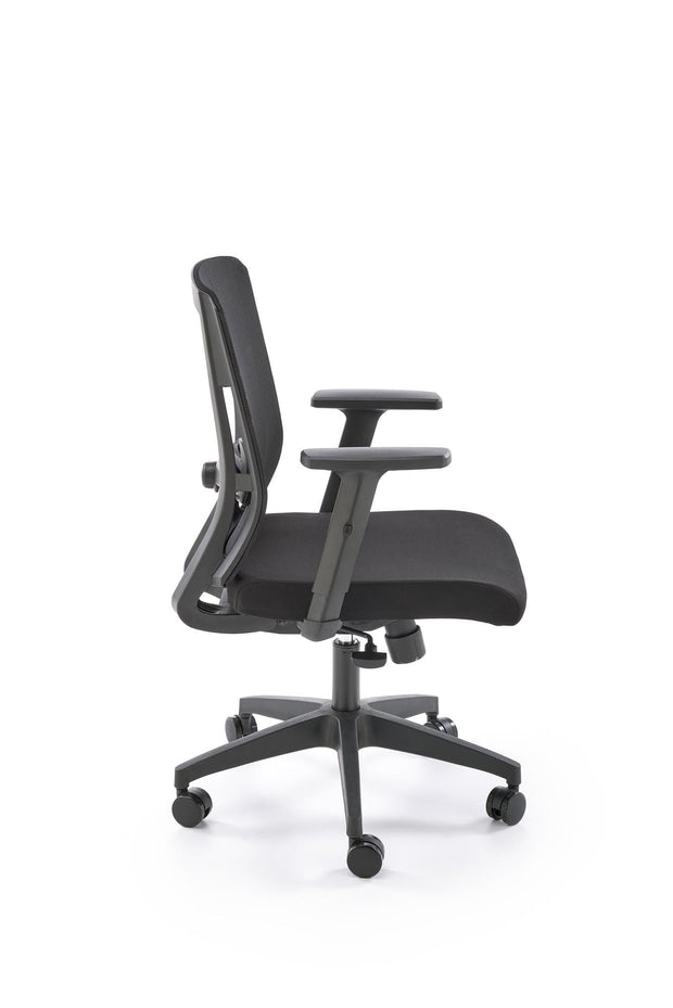 Sedia da ufficio in tessuto Paredes Nero (1)