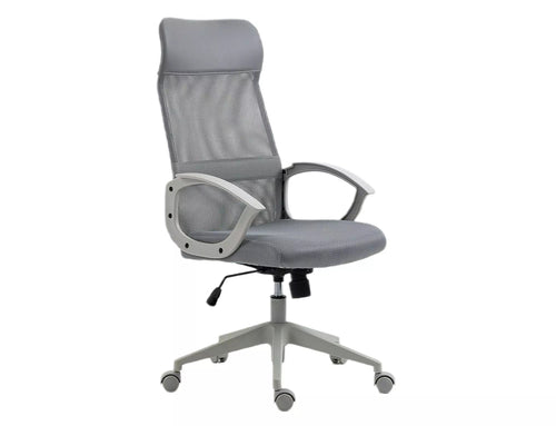 Sedia da ufficio in tessuto Q-026 Grigio