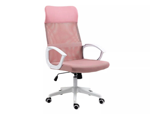 Sedia da ufficio in tessuto Q-026 Rosa