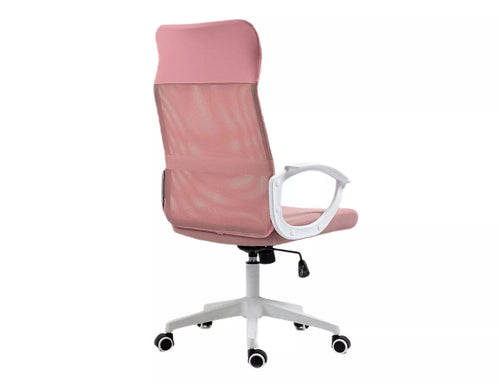Sedia da ufficio in tessuto Q-026 Rosa (1)