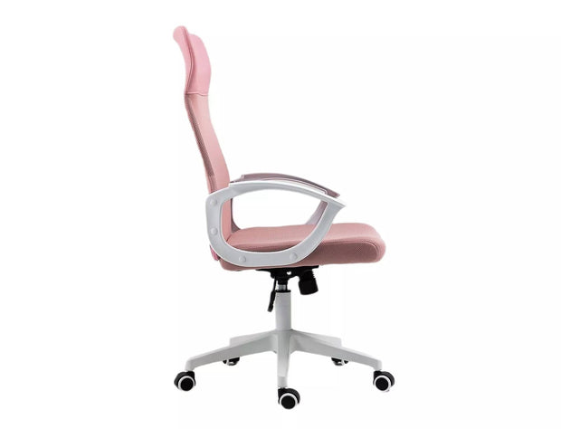 Sedia da ufficio in tessuto Q-026 Rosa (2)