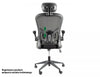 Sedia da ufficio in tessuto Q-060 Nero (2)