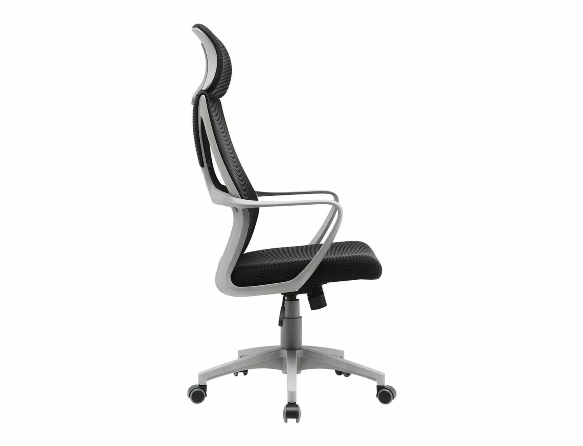 Sedia da ufficio in tessuto Q-095 Nero (2)