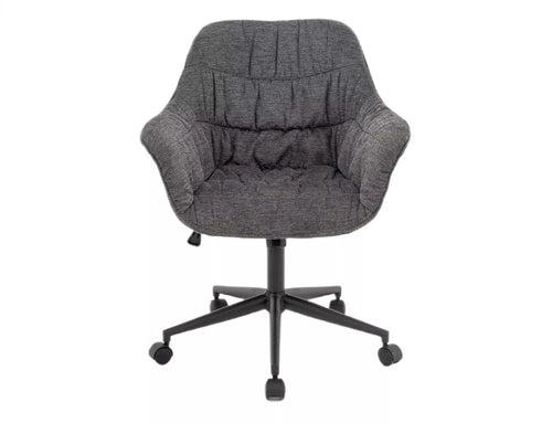 Sedia da ufficio in tessuto Q-213 Brego Grigio (1)