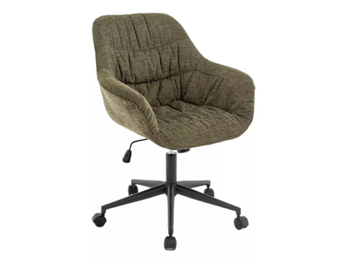 Sedia da ufficio in tessuto Q-213 Brego Verde