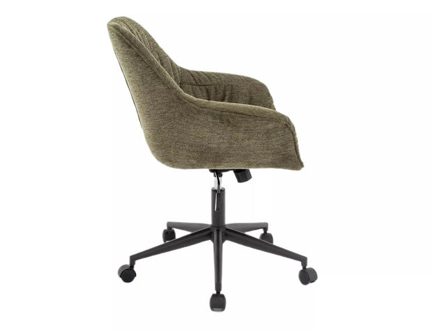 Sedia da ufficio in tessuto Q-213 Brego Verde (2)