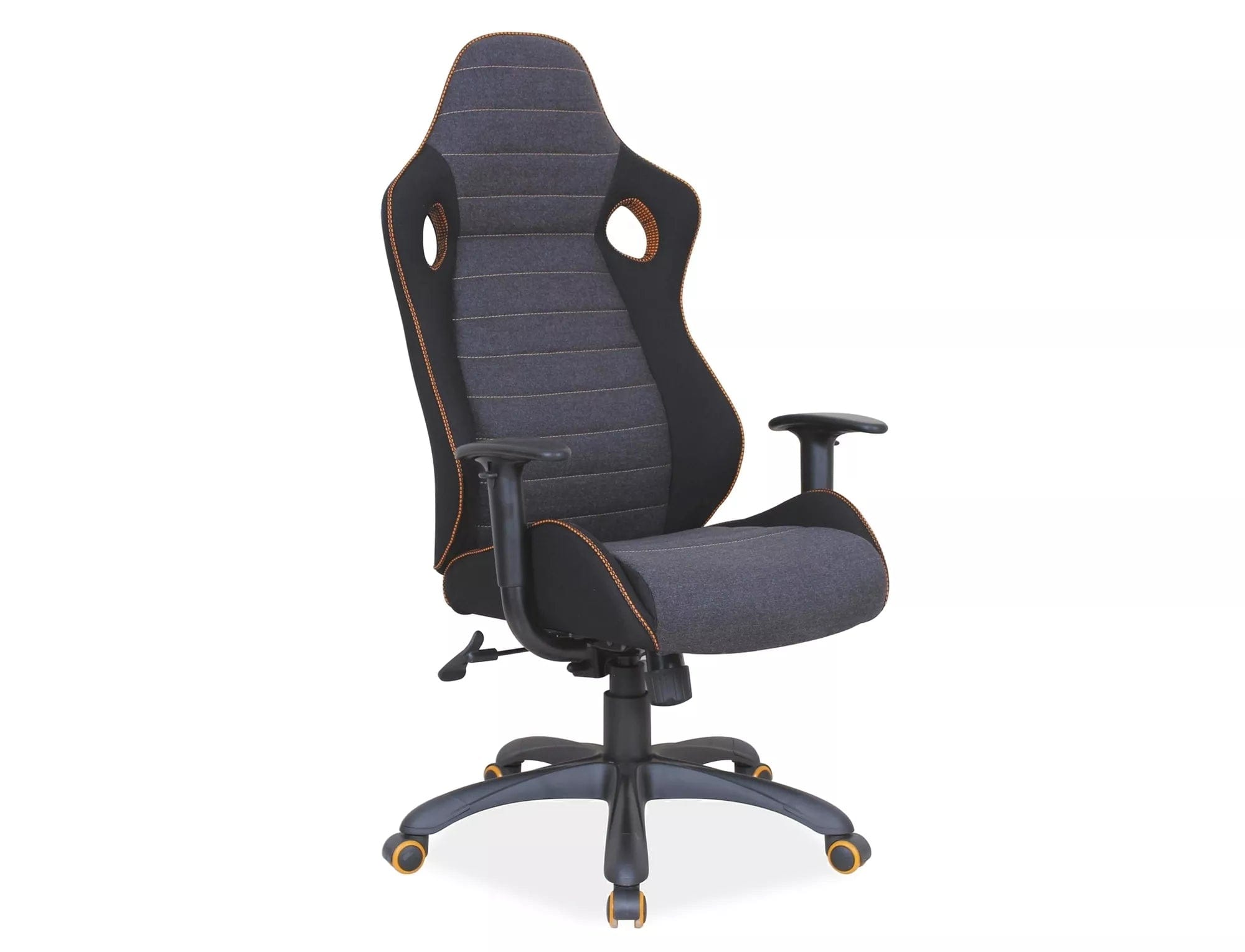 Sedia da ufficio in tessuto Q-229 Grigio