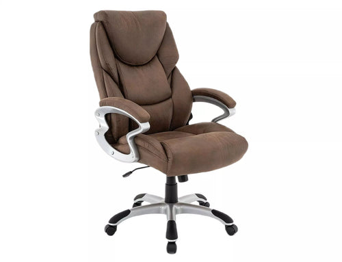 Sedia da ufficio in tessuto Q-278 Marrone