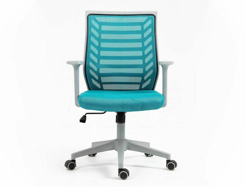 Sedia da ufficio in tessuto Q-320 Blu (1)