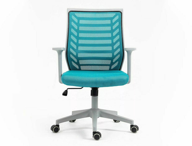 Sedia da ufficio in tessuto Q-320 Blu (1)