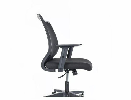 Sedia da ufficio in tessuto Q-320R Grigio (1)