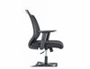 Sedia da ufficio in tessuto Q-320R Nero (2)