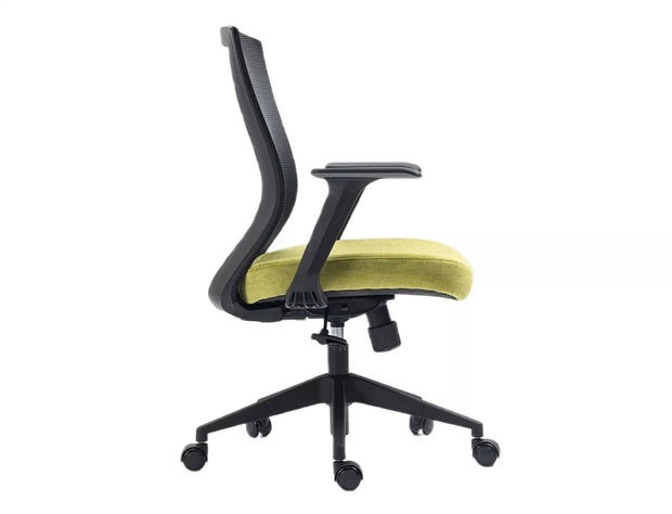 Sedia da ufficio in tessuto Q-328 Verde (2)