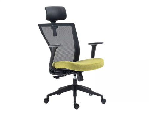 Sedia da ufficio in tessuto Q-328H Verde